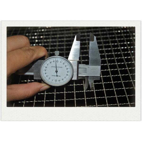 304 Stainless Steel Wire Mesh Tray With Rectangular For Filtering