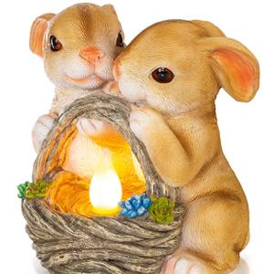 4W Bunny Rabbit Solar Garden Light