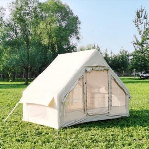 Wholesale Inflatable Air Tourist Tent Large Canvas Glamping Cabin Tent Family
