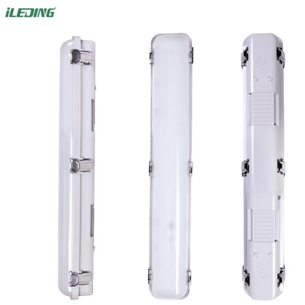 Industrial 60W 4' LED Linear Tri Proof Light IP67 Waterproof Driver 120-277V /