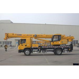 Yellow XCT12L4 Main Boom Truck Crane 30.5m 12t Small WP6.220E40