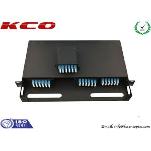 MPO MTP Cassette Modular For Optical Fiber Patch Panel MPO-24*LC OM3 Duplex