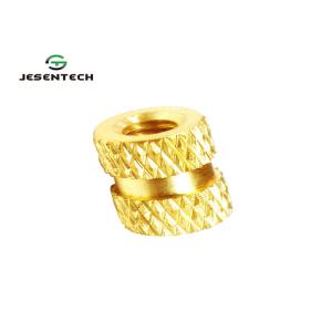 High Precision Industrial Metal Nuts Netted Knurled Type For Plastic Housing
