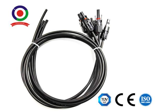 Quality Power Solar Extension Cable With PV DC Connector Used In Solar Panel System wholesale