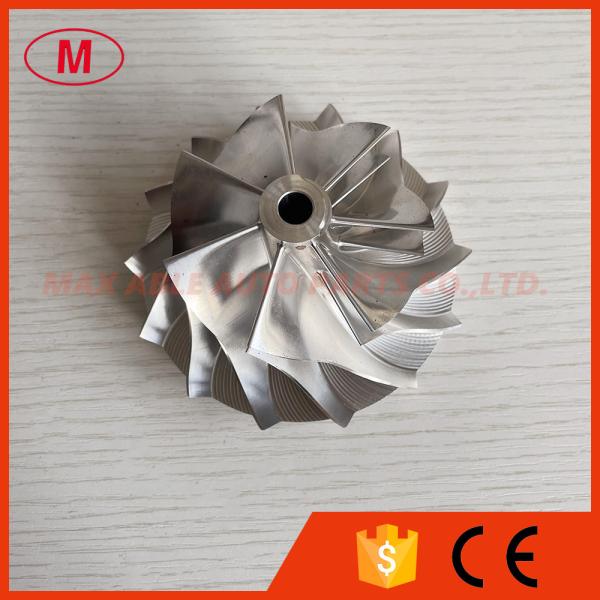 Quality S300 66.10/92.61mm 7+7 blades 171449 turbo milling/aluminum 2618/billet compressor wheel for S366 wholesale