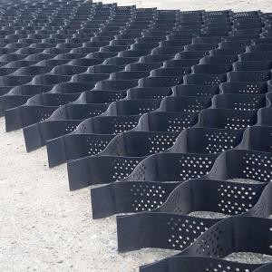 High-Strength Textured & Perforated HDPE Geocell Gravel Grid for Driveway
