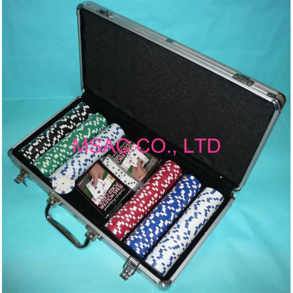 MS-Chip-13 Aluminum Chip Case Black Color Poker Chip Display Case For Packing