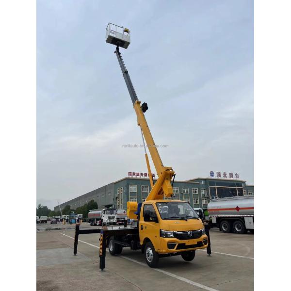 Factory DFAC DongFeng 16M 17.5M 20M 21M 23M High Altitude Operation Telescopic Hydraulic Boom Bucket Aerial Work Platform Truck