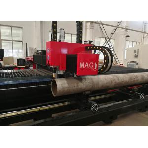 Thick Metal Plate And Steel Tube CNC Plasma Cutting Machine With USA Hypertherm