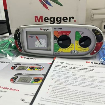Cheap Megger LCD Display MFT1700 Series Multifunction Megger Tester MFT1711 and MFT1721 with Two and Three Wire Non Trip Loop and 1 Year Warranty for sale