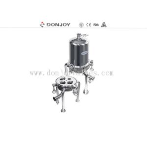 30" Micro Pipeline Filter Stainless Steel Cartridge Housing 0.5T/H - 25T/H