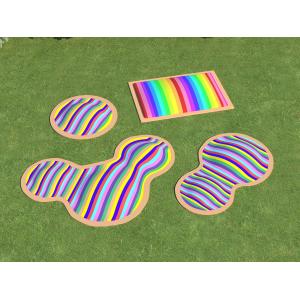 Panda Jumping Cloud Inflatable Trampoline for Indoor Playgrounds