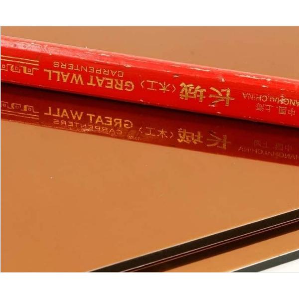 Quality 1250mm SGS Mirror Aluminum Composite Panel Easy To Install & Maintain wholesale