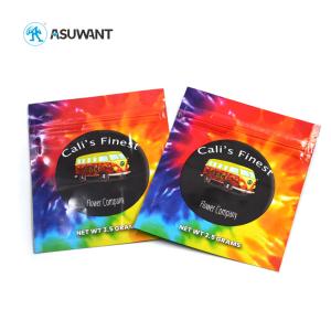 3.5g MOPP Smell Proof Packaging Bags Edible Empty Gravure Printing