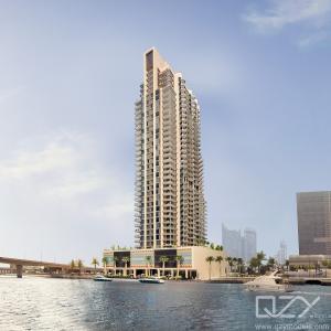 Dubai Missoni Residencial Architectural Physical Model Laser Cut DAR GLOBAL 1