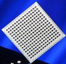 Custom Multilayer Printed Circuit Board Alumina Ceramic Silver Plug Hole