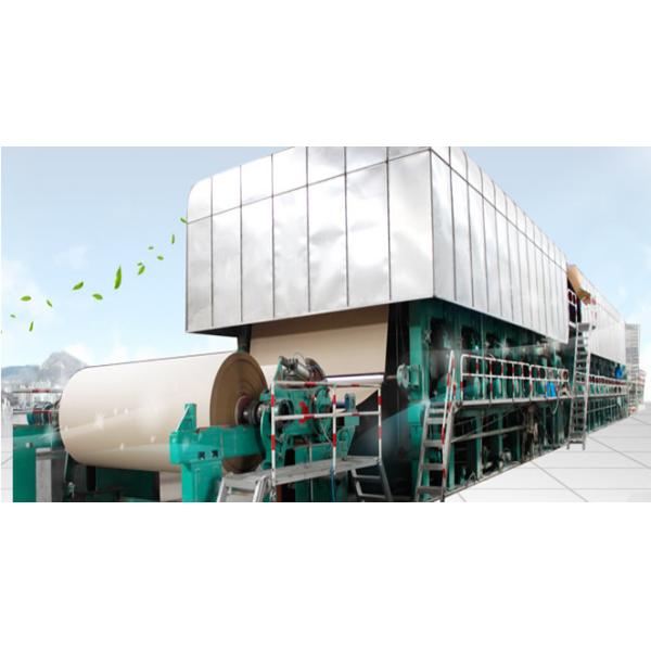 Fourdrinier Wire Kraft Paper Paperboard Making Machine 15T / D