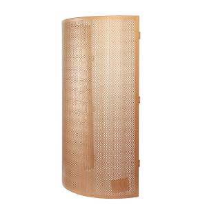 Specially Designed Aluminum Cladding Panel With Perforated Patterns For Column