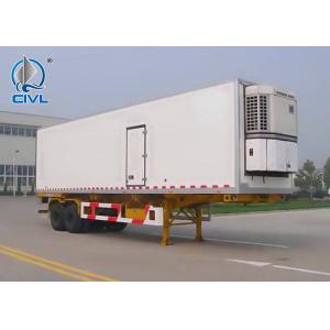 3 Axle Refrigerated Semi - Trailer 13-15m Long Refrigerator Semi Trailer 24000kg