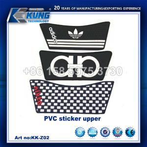 Men PVC material sticker upper for slipper making