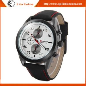 CURREN Watch 8156 2 Subdials Watch Fashion Business Man Watch Analog Display