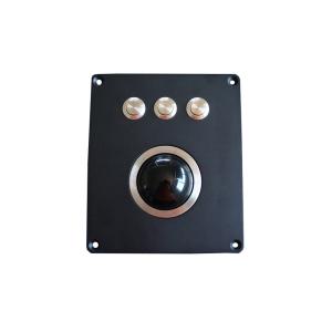 USB Harden Resin Military Mechanical Trackball 400DPI Panel Mount Trackball