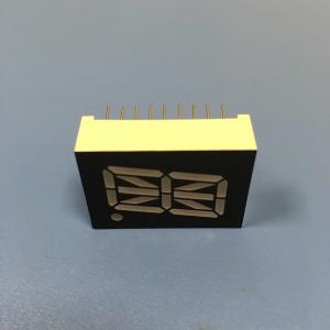 Pure Green 0.8" 16 Segment Alphanumeric Display High Luminous Intensity Fit