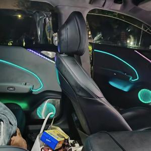 22 Lights Phantom Colored for ZEEKR 007 Ambient Light ,Screen/We Chat applet/App