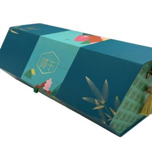 Custom Zongzi paper box eco custom handmade paper gift box luxury cardboard