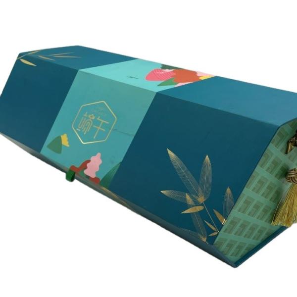 Custom Zongzi paper box eco custom handmade paper gift box luxury cardboard