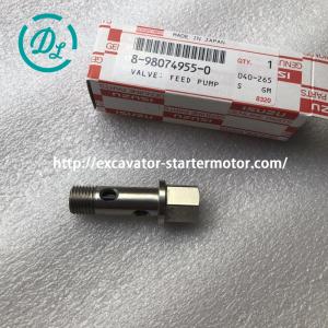 EexcavaStart ISUZU 6HK1 Engine Feed Pump Valve OEM 8-98074955-0