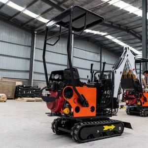 Pile Pulling ODM 1.5 Tonne Excavator EPA Mini Digger Loader Bagger