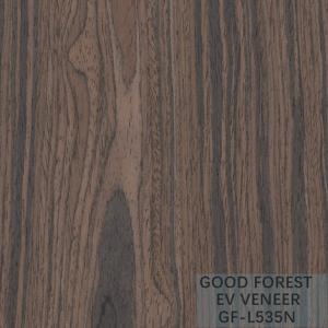 Engineered Wood Veneer EV Veneer Tree Knot / Irregular Texture Grain TB-L3215N