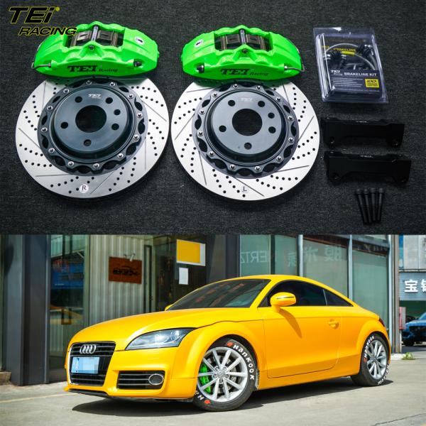 Front Big Brake Kit 4 Piston Caliper With 330x28mm Rotor BBK Auto Brake System