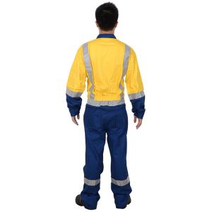 Custom Reflective Workwear Suits Unisex Workshop Clothing Overall with Cotton