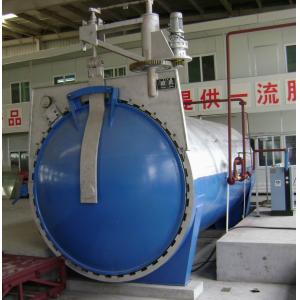 China Steam Sand Lime Brick Wood Autoclave Equipment With Automatic Control , Φ2.85m on sale