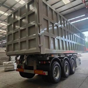 3-Axle JOST 2.0/3.5-Inch Kingpin 12R20 Tires (12R22.5 Can Be Customized) Dump