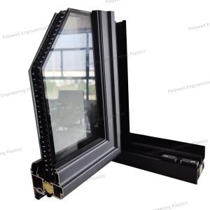 Customized Sliding Aluminum System Window Heat Insulation Profile Windproof 1