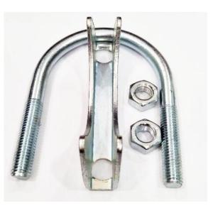 High Performance Standard Exhaust Clamp SS304 5 Inch U Bolt Muffler Clamp