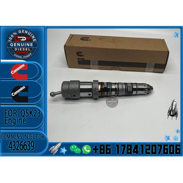 Quality 4326639 Original QSK23 QSK60 QSK19 Diesel Fuel Injector 6560-11-1114 4088420 4077076 4062090 4902827 4326639 wholesale