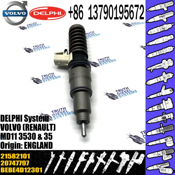 Diesel Fuel Injector 21582101 for VOL E3 EUI BEBE4D37001 21582101 MD11 20747797 BEBE4D12201 BEBE4D12301 BEBE4D37001
