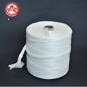 36000D White PP Fibrillated Yarn For Cable Filling PP Cable Filler Yarn