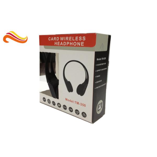 Quality Customized Printed CardBoard Electronics Packaging , Card Board Self Seal Packaging Box wholesale