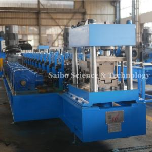Cheap Hydraulic Decoiler Hat Profile Roll Forming Machine 5T With 4mm Thickness for sale