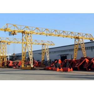 5T 10T 20T A Frame Single Beam Gantry Crane Goods Yard Marble Granite Stone