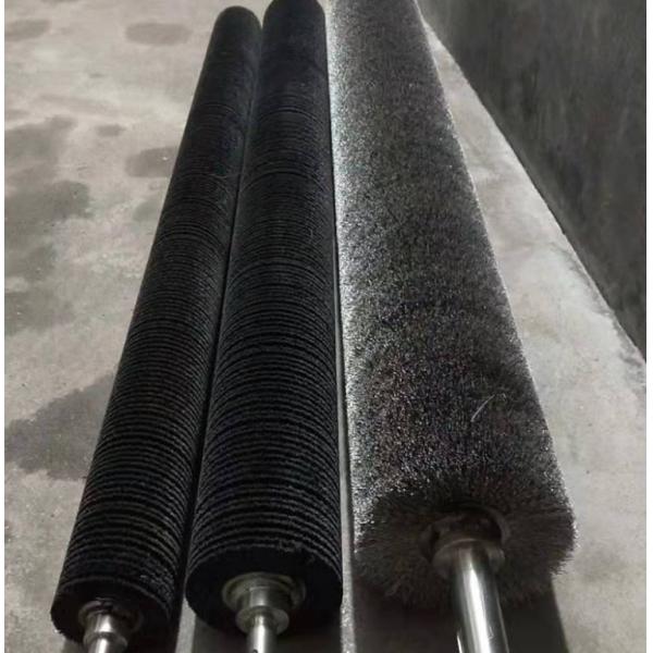 50mm Diameter Wire Drawing Machine Derusting Wire Brush Roller