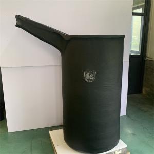 Durable Round Zinc Dissolution Crucible / Zinc Melting Basin Thermal Shock