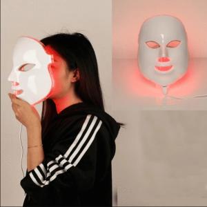 7 Color LED Facial Mask With EMS Micro-current LED Photon Mask Wrinkle Acne