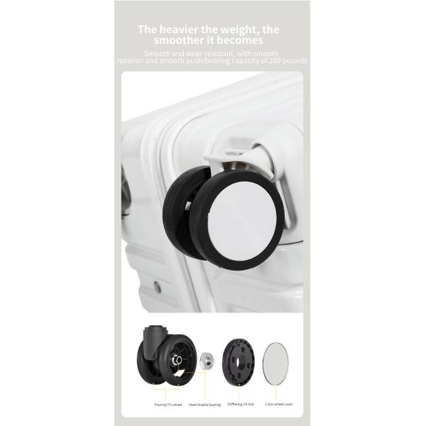 Multifunctional Suitcase with 100KG Load-Bearing USB Plug Design and Large Capacity for Business and Travel