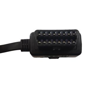 T Splitter Type OBDII Diagnostic Cable Flat For Automotive Industry
